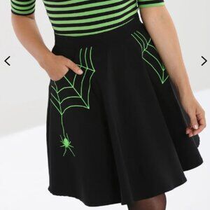 Hell Bunny Miss Muffet Mini Skirt